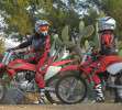 Prácticas en el Centro Honda de Educación para Motociclistas.