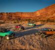 2024 Easter Jeep Safari Concepts (clockwise, left to right): Jeep® Willys Dispatcher Concept, Jeep® Low Down Concept, Jeep® Vacationeer Concept, Jeep® Gladiator Rubicon High Top Concept