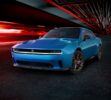 2024 Dodge Charger Daytona Scat Pack, shown in Bludicrous, one of  eight exterior color options.