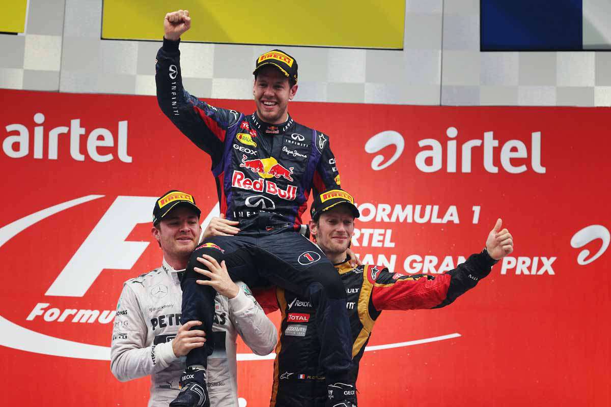 Sebastian Vettel gana su 4° título del mundo
