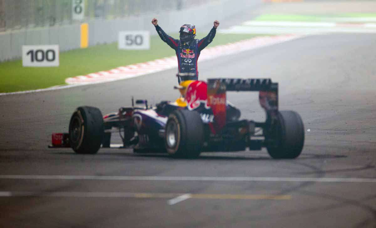 Sebastian Vettel gana su 4° título del mundo