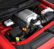 Motor del Dodge Challenger SRT Hellcat
