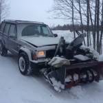 La nieve no es problema para un Jeep 4x4