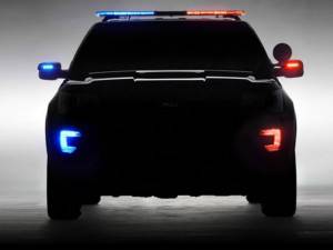 Teaser Ford Police Interceptor previo Auto Show Chicago