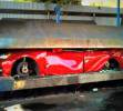 Lexus ISF 2011 carreras ilegales destruido