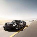 El Porsche en Death Valley