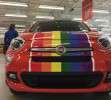 Fiat 500X Rainbow arcoiris Detroit-M