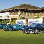 Tres deportivos de Bugatti