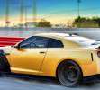Nissan GT-R Carbon-Gold special edition.
