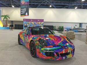 Autos y arte en Miami