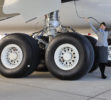 Así lucen los neumáticos del Airbus A380