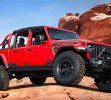 Jeep Red Bare Easter Safari 2021