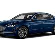 Hyundai Sonata Hybrid Blue 2021 autos 50 mpg