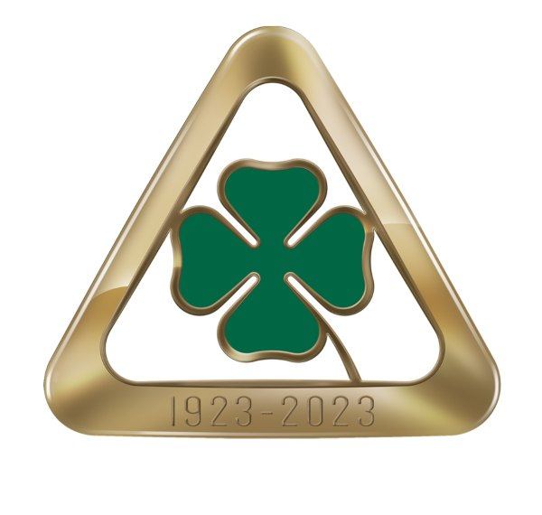 Logo Quadrifoglio 100 aniversario