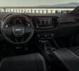 2024 Dodge Durango SRT 392 AlcHEMI® special-edition vehicle content includes a leather and suede steering wheel featuring a white LED SRT logo, as well as yellow and silver interior stitch accents.